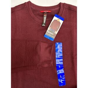 Gerry Men’s Textured Crew Sweatshirt NWT Size Large